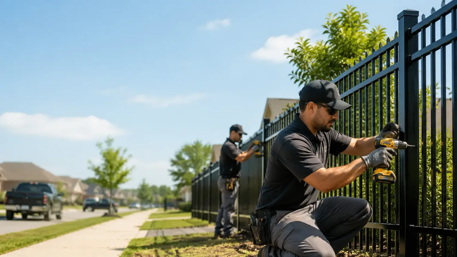 Metal Fence Installation in Samson, AL
